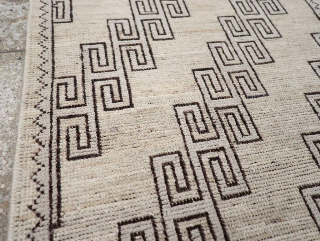 Modern East Turkestan Khotan Throw Rug, No.32134 - Galerie Shabab