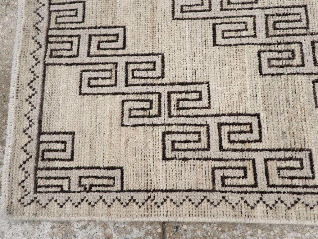 Modern East Turkestan Khotan Throw Rug, No.32134 - Galerie Shabab