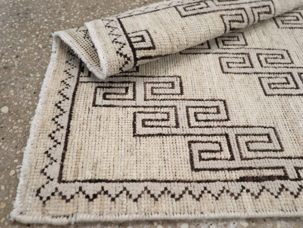 Modern East Turkestan Khotan Throw Rug, No.32134 - Galerie Shabab