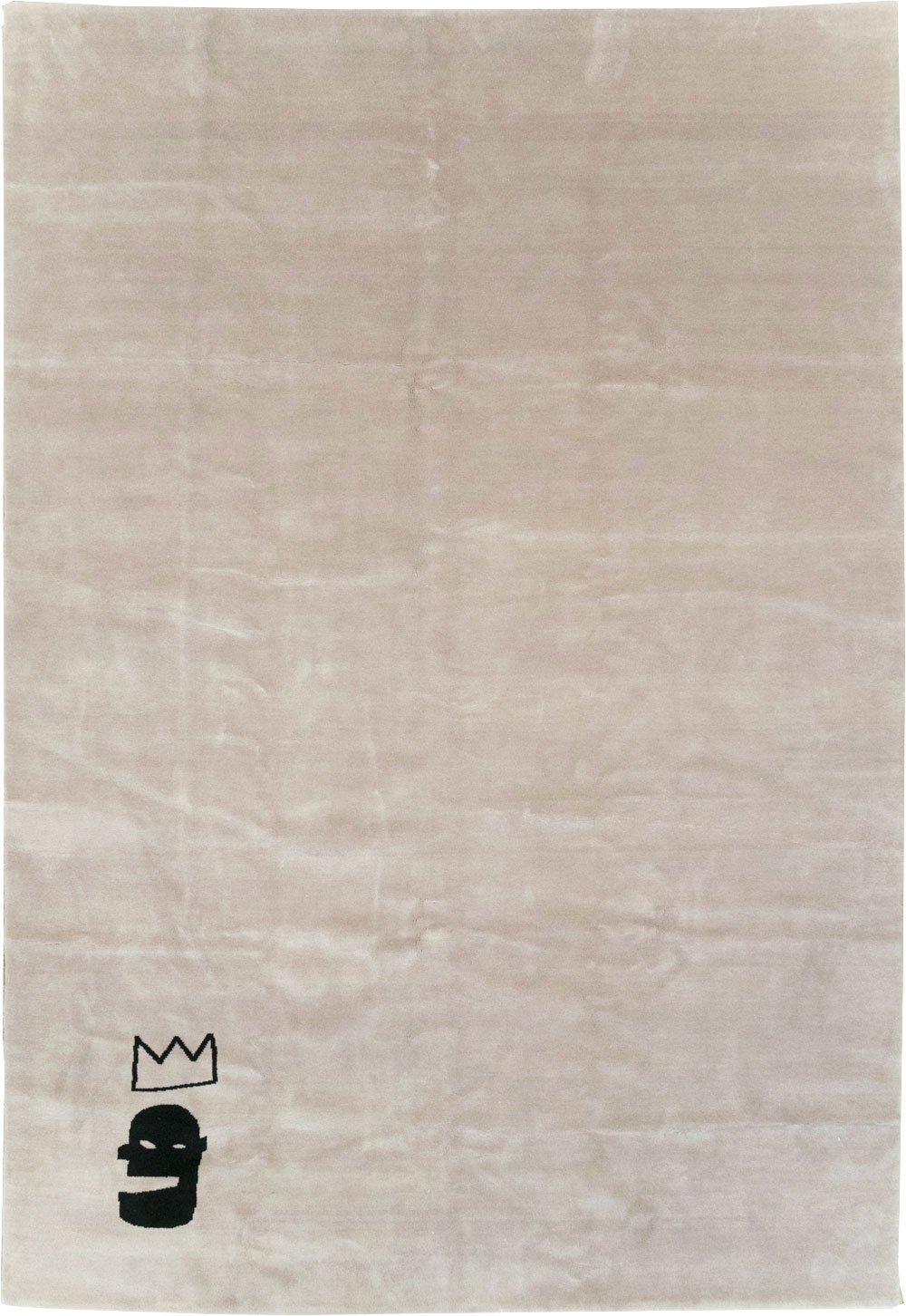 Modern Turkish Room Size Carpet in the style of Jean-Michel Basquiat, No.32139 - Galerie Shabab
