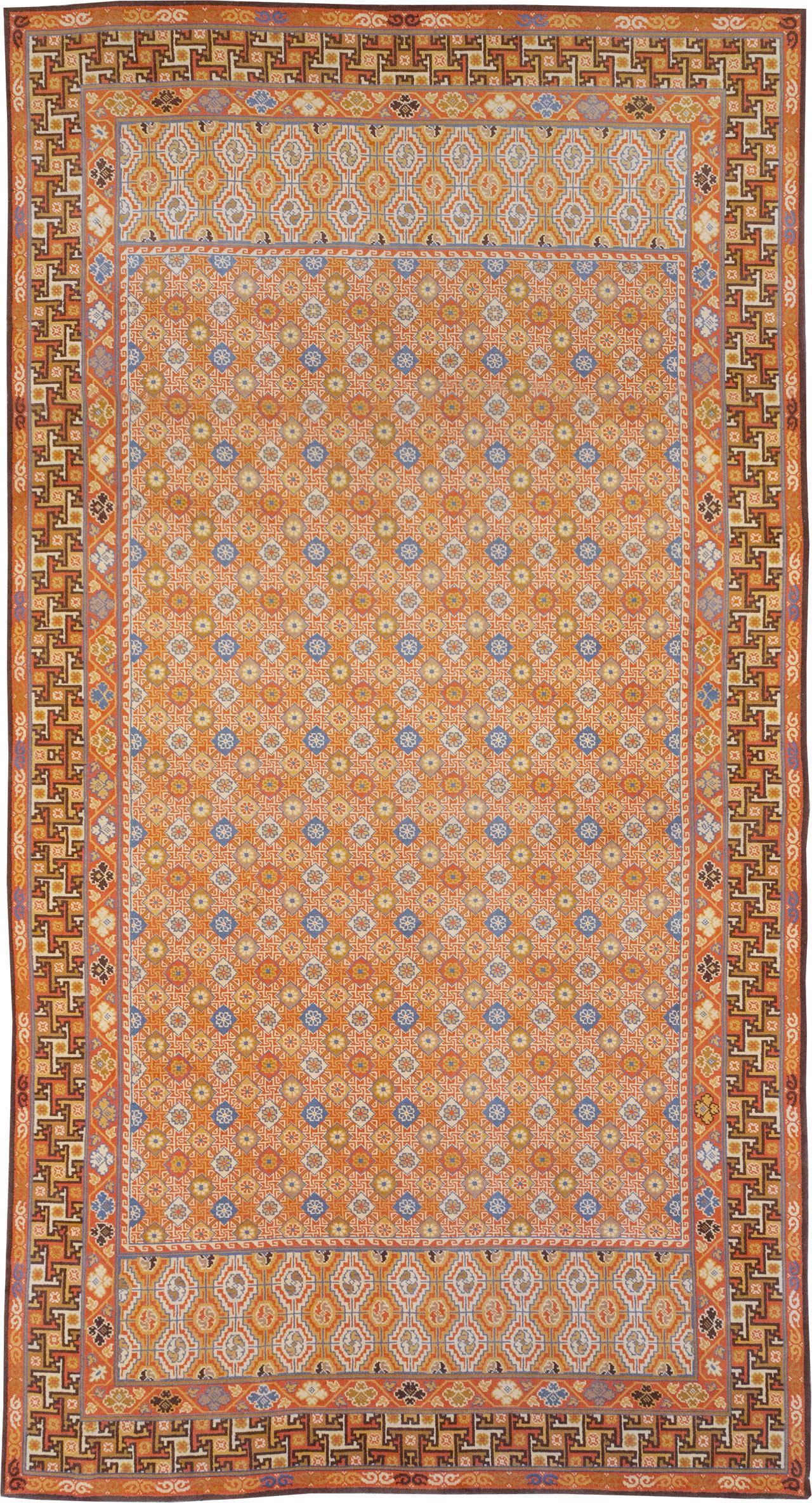 Vintage Spanish Cuenca Oversize Carpet, No.32140 - Galerie Shabab