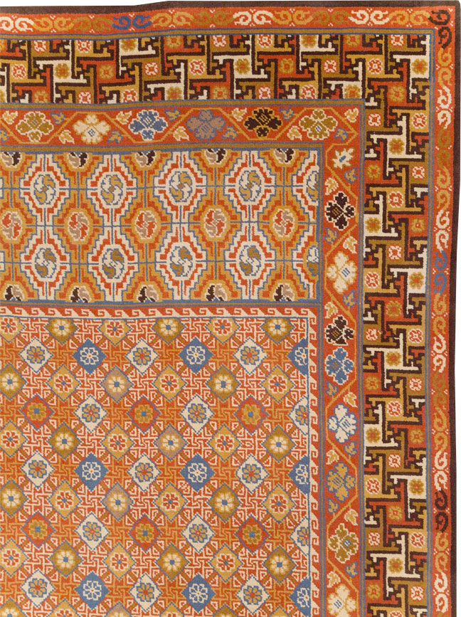 Vintage Spanish Cuenca Oversize Carpet, No.32140 - Galerie Shabab