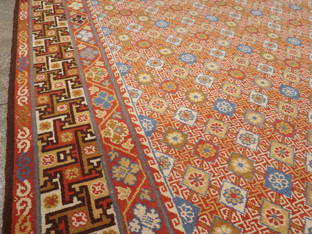 Vintage Spanish Cuenca Oversize Carpet, No.32140 - Galerie Shabab