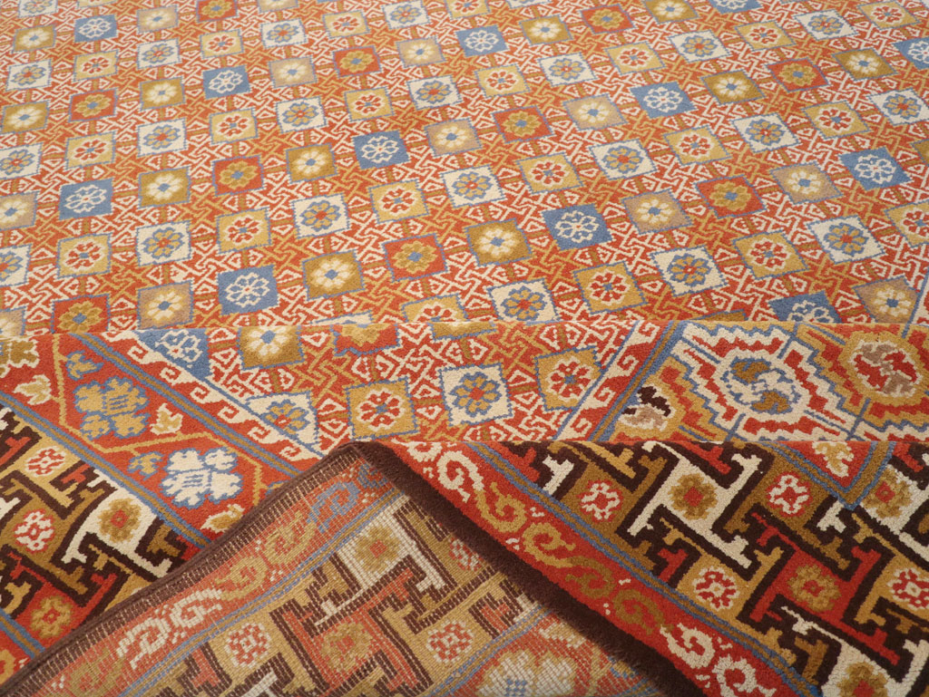 Vintage Spanish Cuenca Oversize Carpet, No.32140 - Galerie Shabab