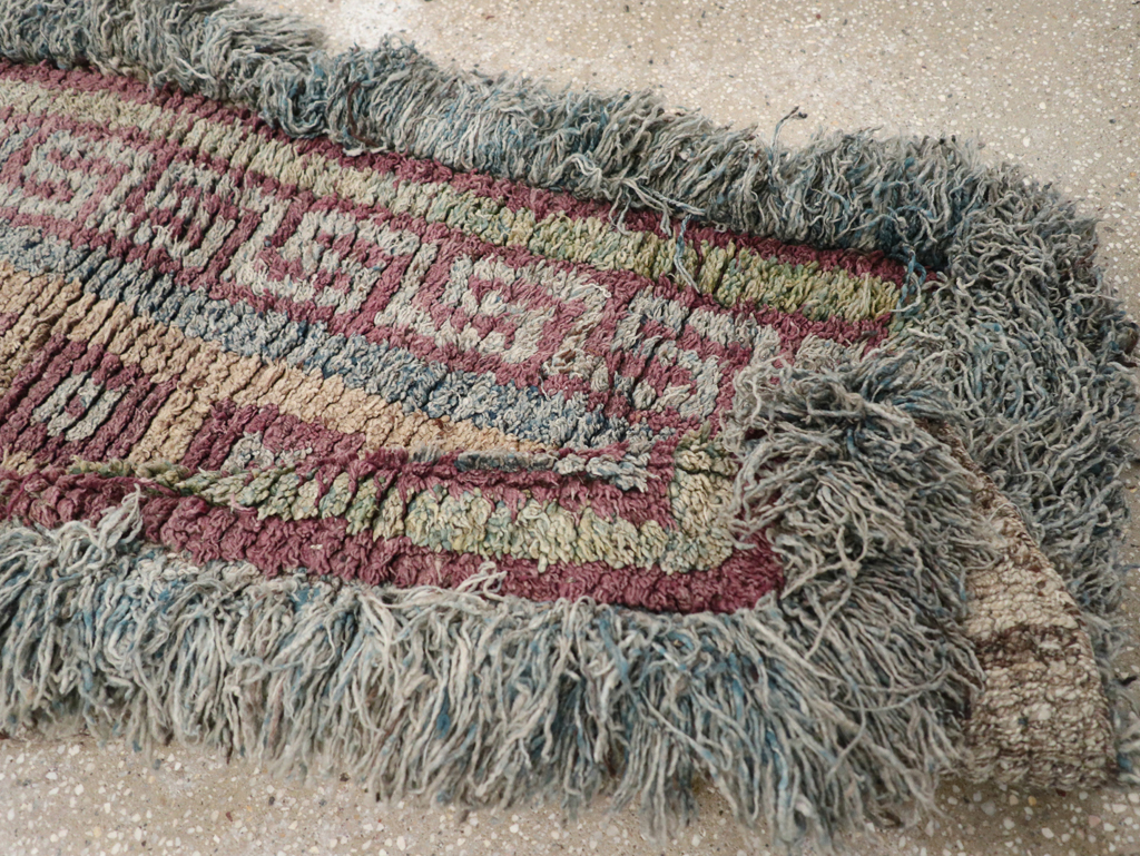 Antique Tibetan Wangden Throw Rug, No.32141 - Galerie Shabab