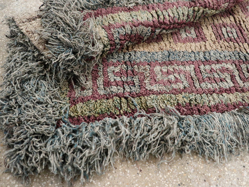 Antique Tibetan Wangden Throw Rug, No.32141 - Galerie Shabab