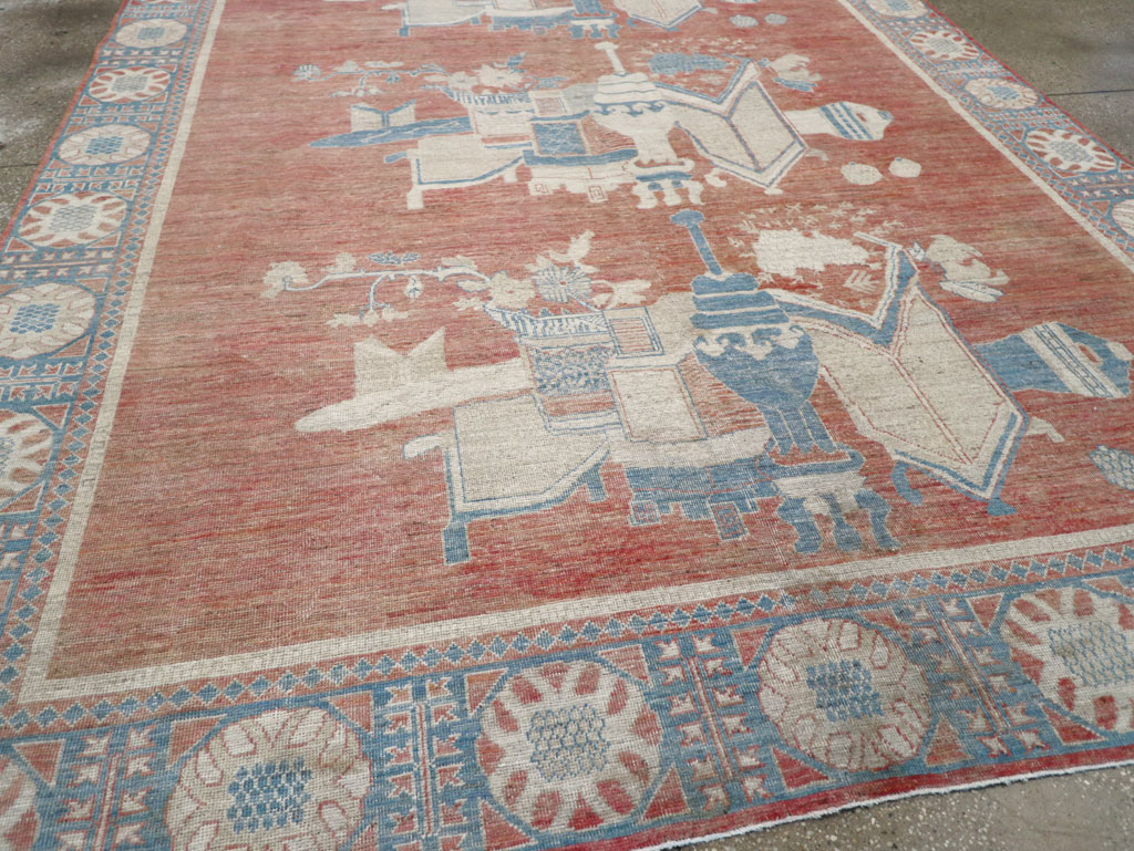 Modern East Turkestan Khotan Room Size Carpet, No.32149 - Galerie Shabab