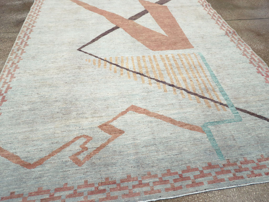 Modern East Turkestan Khotan Accent Carpet, No.32155 - Galerie Shabab