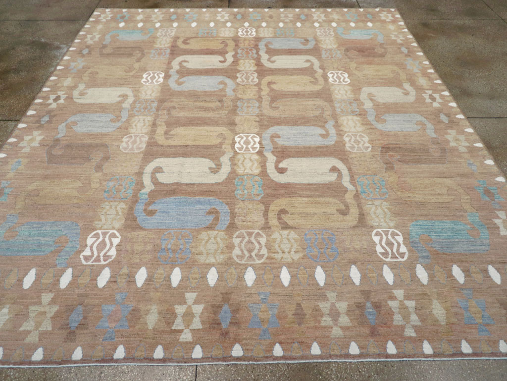 Modern East Turkestan Khotan Room Size Carpet, No.32157 - Galerie Shabab