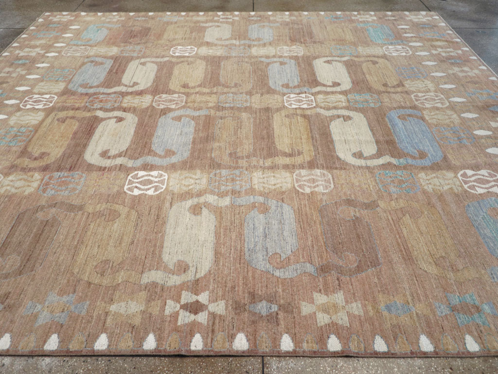 Modern East Turkestan Khotan Room Size Carpet, No.32157 - Galerie Shabab