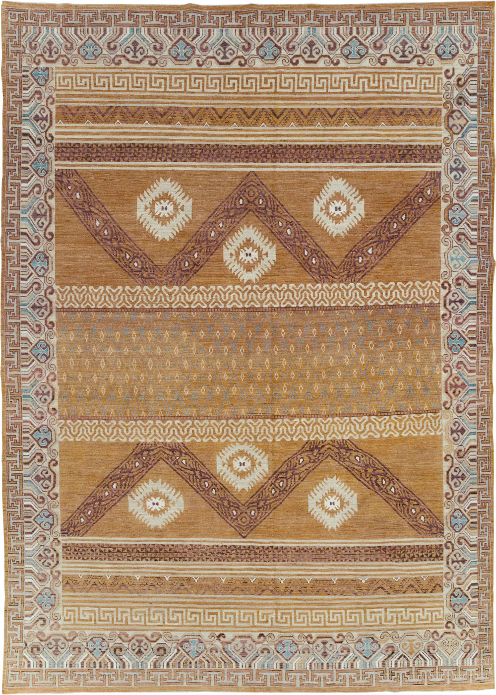 Modern East Turkestan Khotan Room Size Carpet, No.32159 - Galerie Shabab