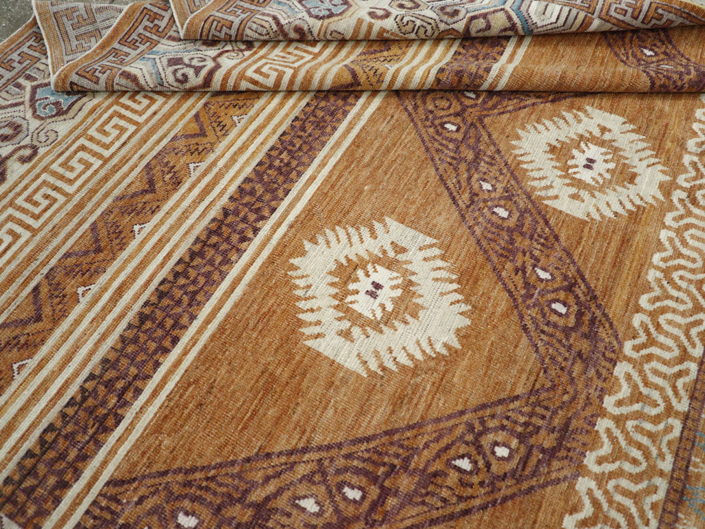 Modern East Turkestan Khotan Room Size Carpet, No.32159 - Galerie Shabab