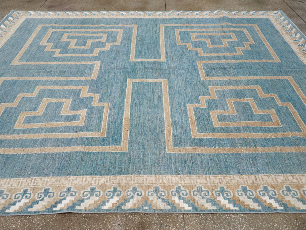 African Tuareg Inspired Modern East Turkestan Khotan Room Size Carpet, No.32160 - Galerie Shabab