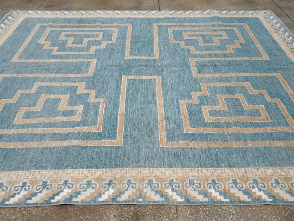 African Tuareg Inspired Modern East Turkestan Khotan Room Size Carpet, No.32160 - Galerie Shabab