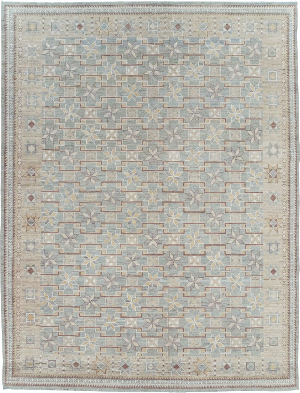 Modern East Turkestan Khotan Room Size Carpet, No.32164 - Galerie Shabab