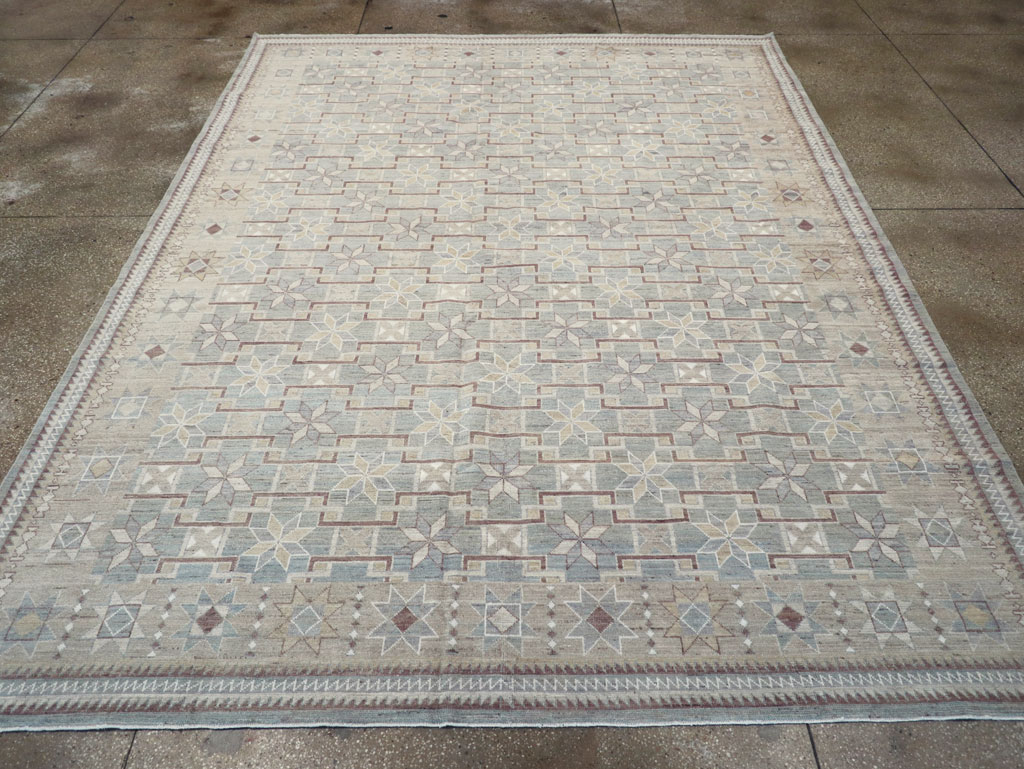 Modern East Turkestan Khotan Room Size Carpet, No.32164 - Galerie Shabab