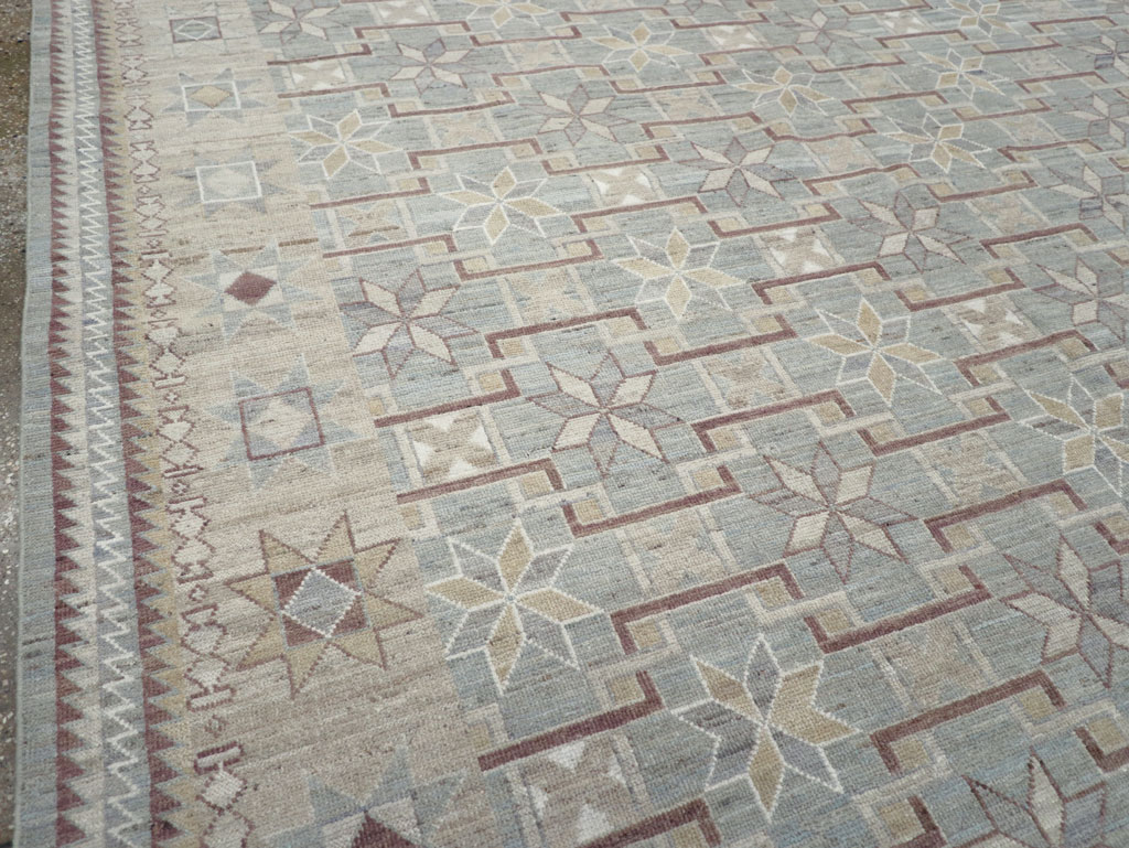 Modern East Turkestan Khotan Room Size Carpet, No.32164 - Galerie Shabab
