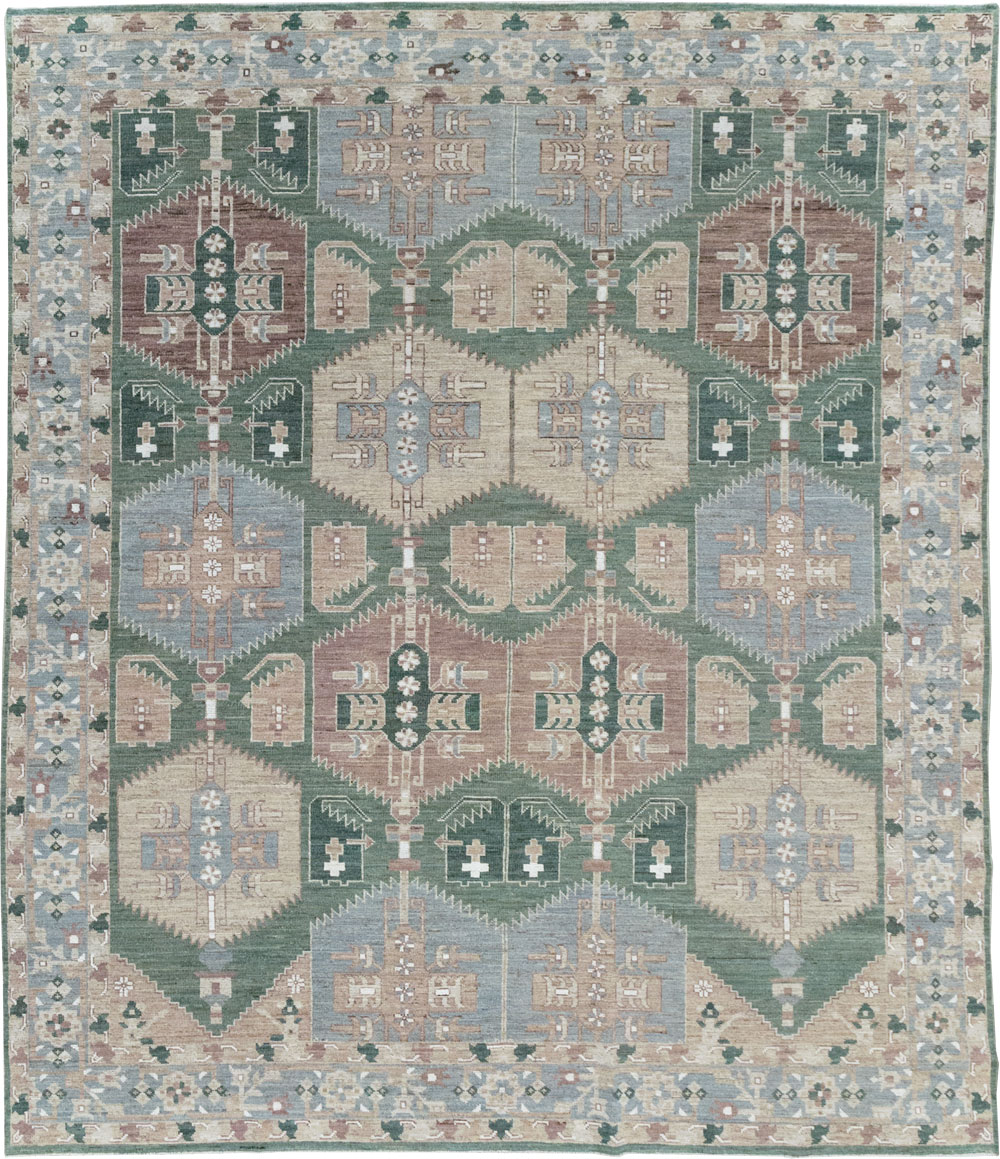 Modern East Turkestan Khotan Small Room Size Carpet, No.32165 - Galerie Shabab