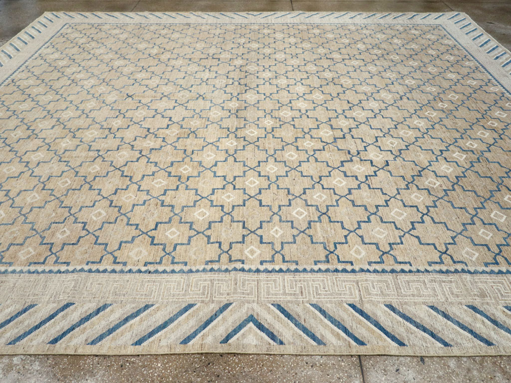 Modern East Turkestan Khotan Large Room Size Carpet, No.32166 - Galerie Shabab