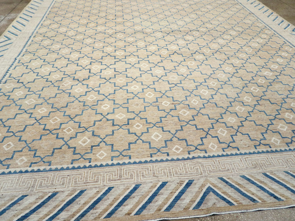Modern East Turkestan Khotan Large Room Size Carpet, No.32166 - Galerie Shabab