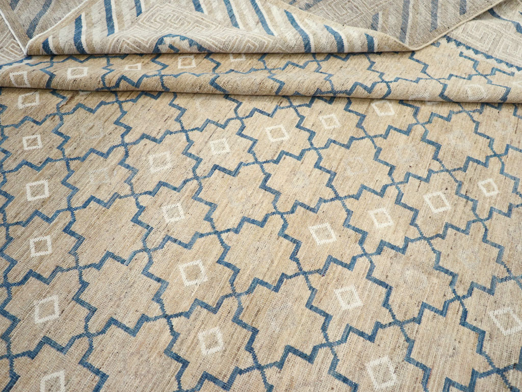 Modern East Turkestan Khotan Large Room Size Carpet, No.32166 - Galerie Shabab