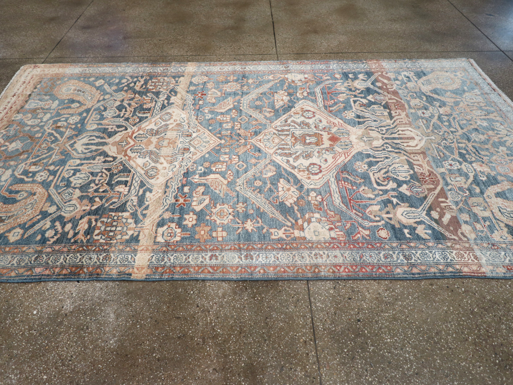 Antique Persian Bakhtiari Gallery Carpet, No.32184 - Galerie Shabab