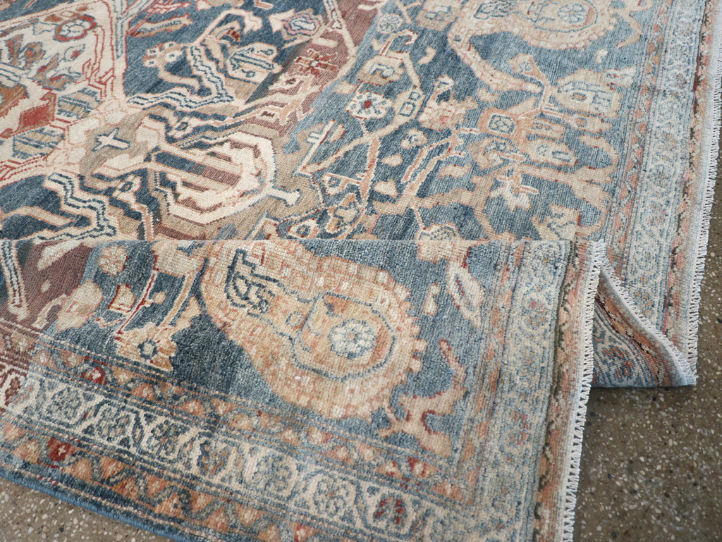 Antique Persian Bakhtiari Gallery Carpet, No.32184 - Galerie Shabab