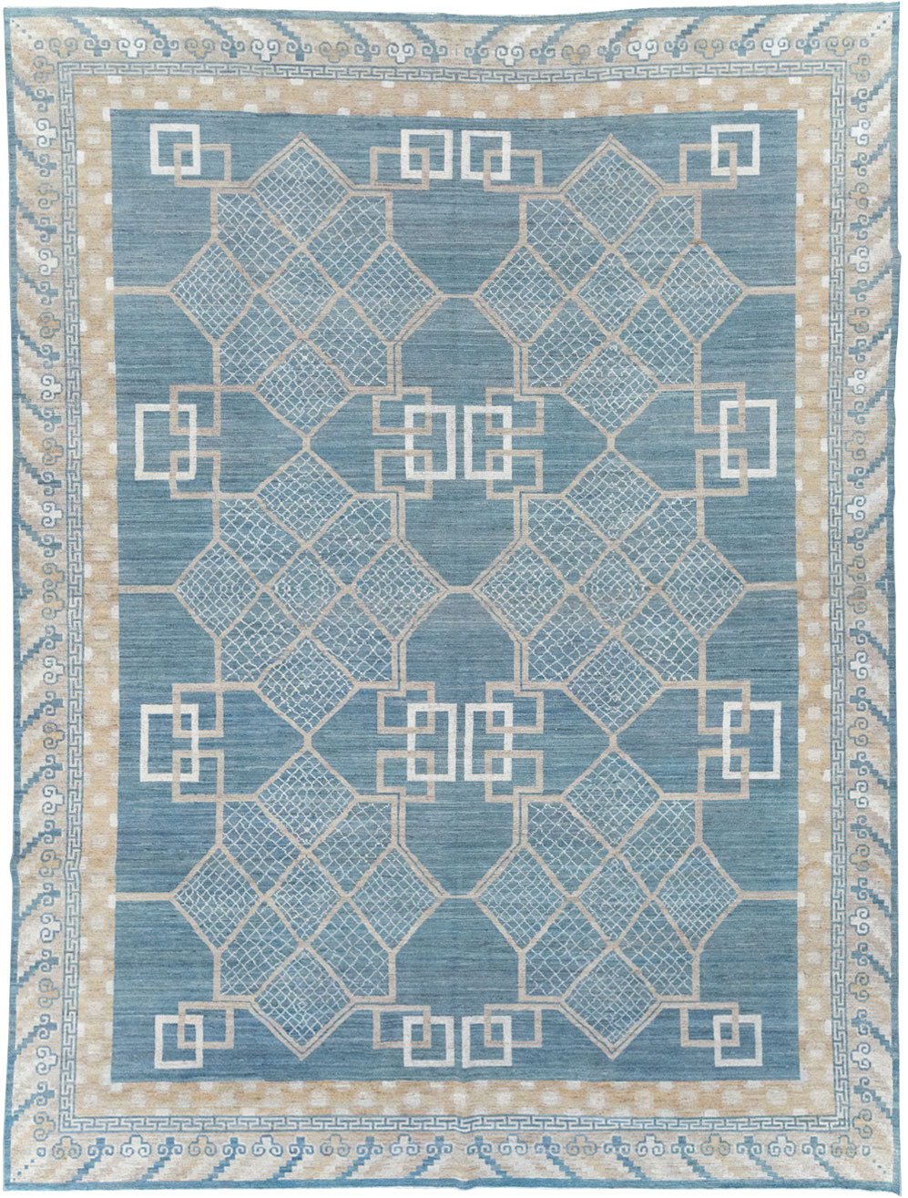 Modern East Turkestan Khotan Room Size Carpet, No.32186 - Galerie Shabab