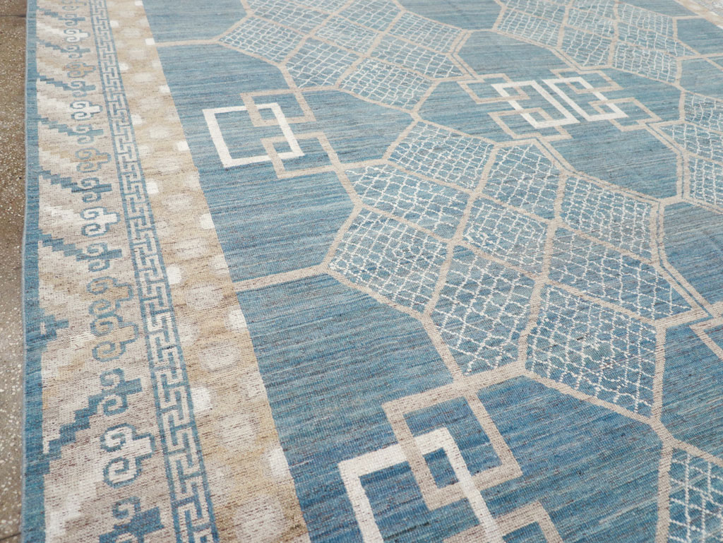 Modern East Turkestan Khotan Room Size Carpet, No.32186 - Galerie Shabab