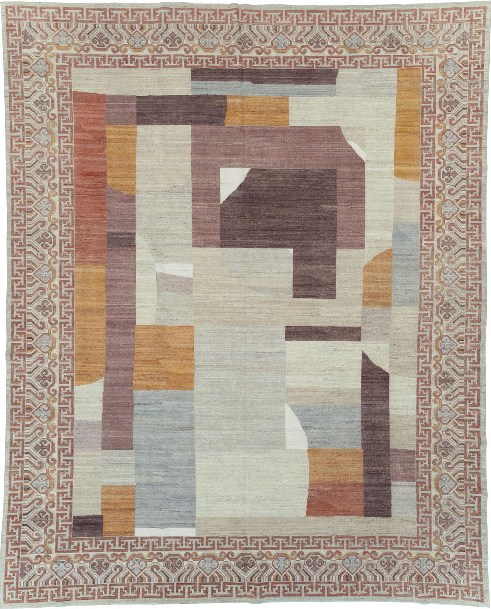 Modern East Turkestan Khotan Room Size Carpet, No.32190 - Galerie Shabab