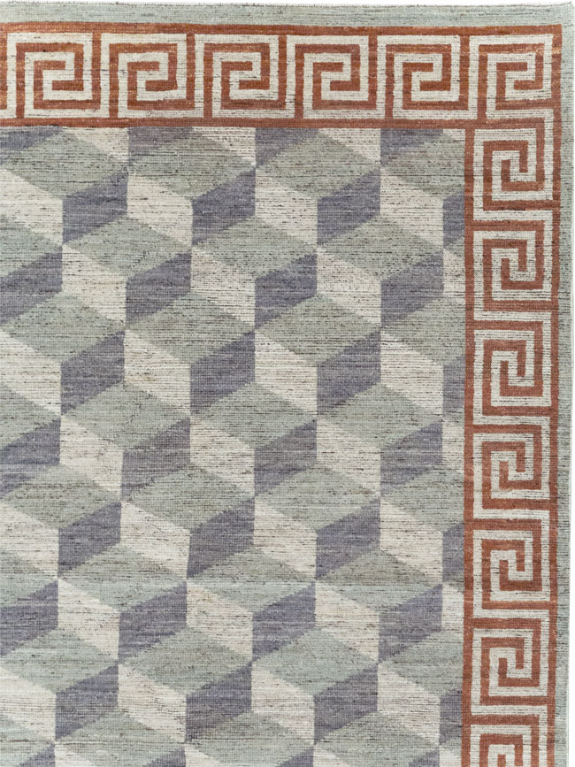 Modern East Turkestan Khotan Room Size Carpet, No.32191 - Galerie Shabab