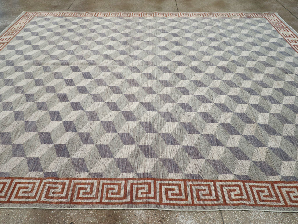 Modern East Turkestan Khotan Room Size Carpet, No.32191 - Galerie Shabab