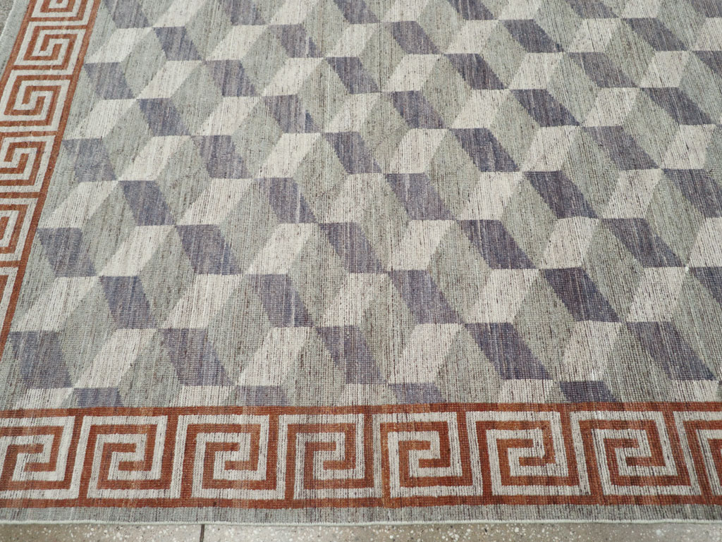 Modern East Turkestan Khotan Room Size Carpet, No.32191 - Galerie Shabab