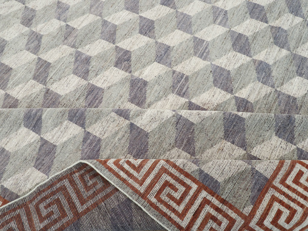 Modern East Turkestan Khotan Room Size Carpet, No.32191 - Galerie Shabab