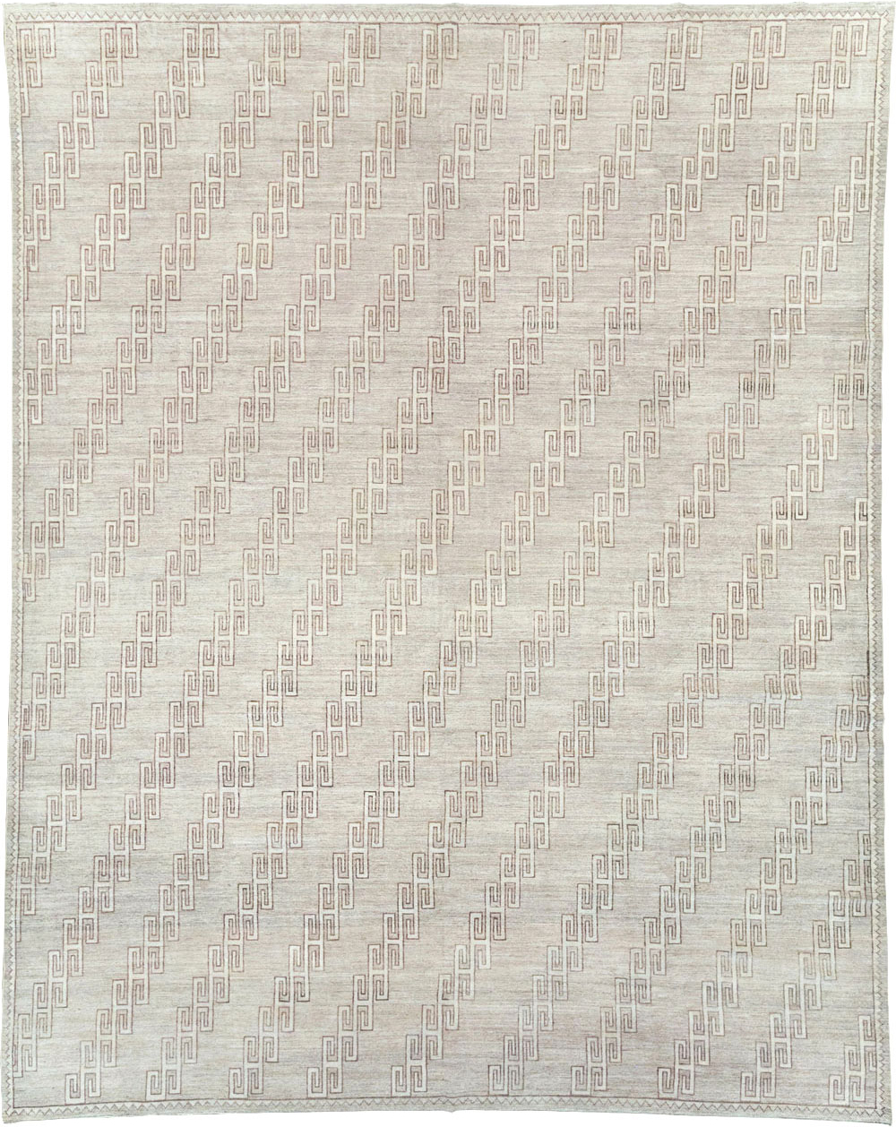 Contemporary East Turkestan Khotan Room Size Carpet, No.32193 - Galerie Shabab