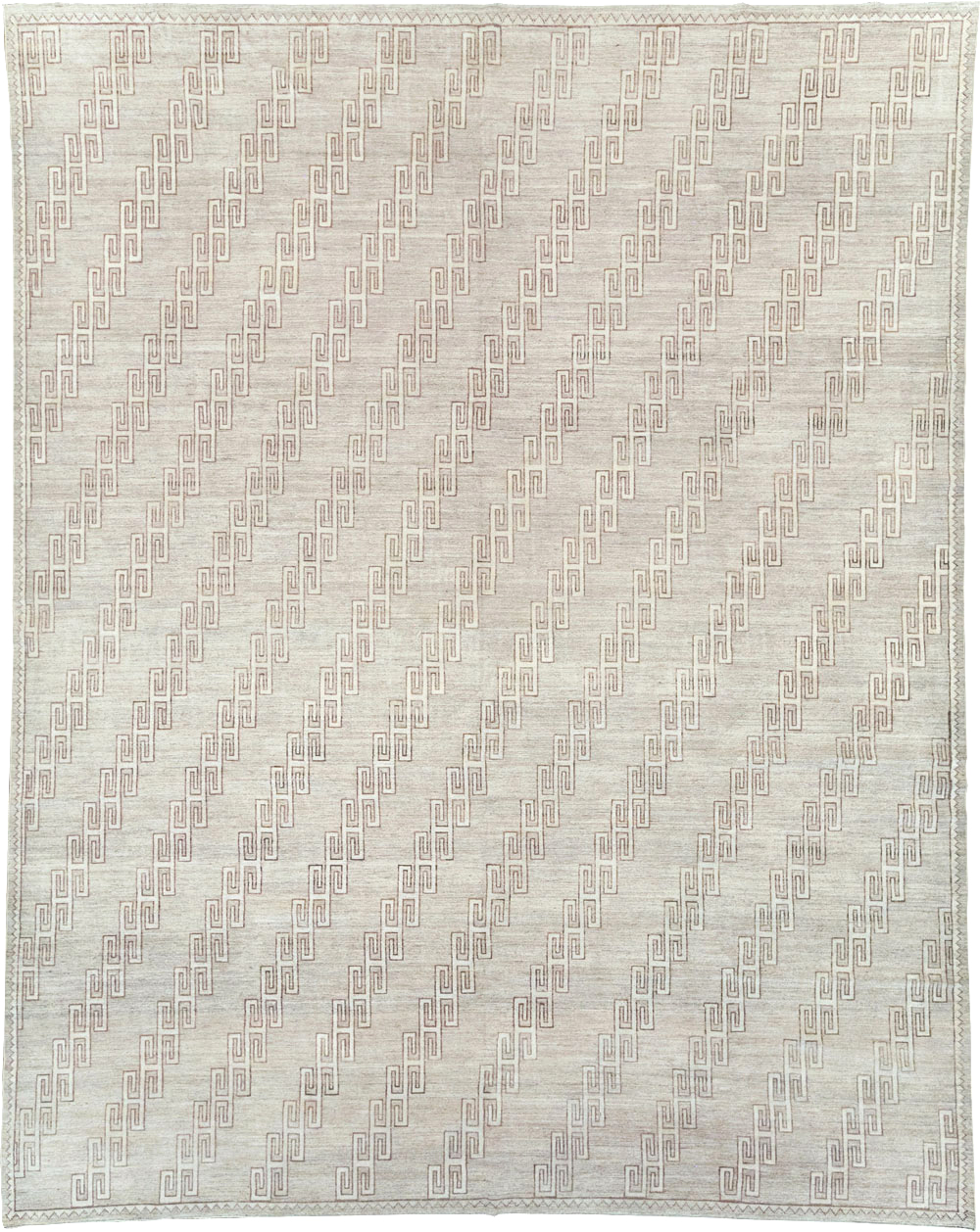 Contemporary East Turkestan Khotan Room Size Carpet, No.32193 - Galerie Shabab
