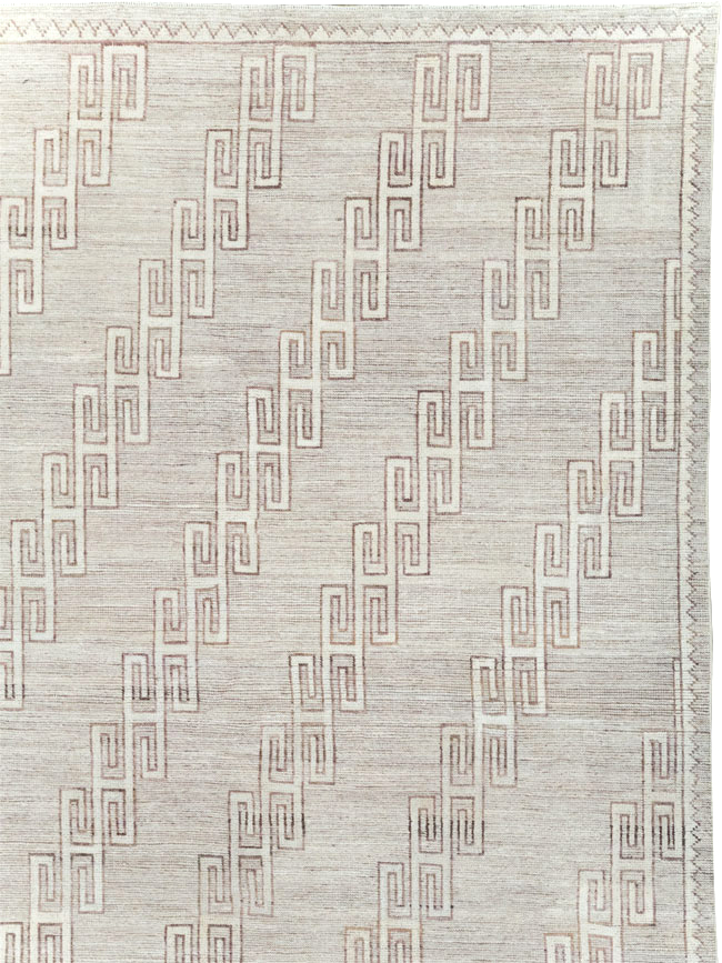 Contemporary East Turkestan Khotan Room Size Carpet, No.32193 - Galerie Shabab