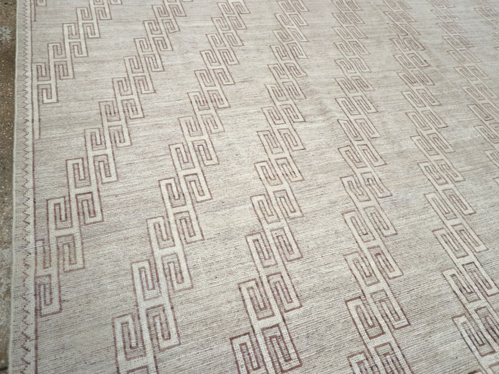 Contemporary East Turkestan Khotan Room Size Carpet, No.32193 - Galerie Shabab