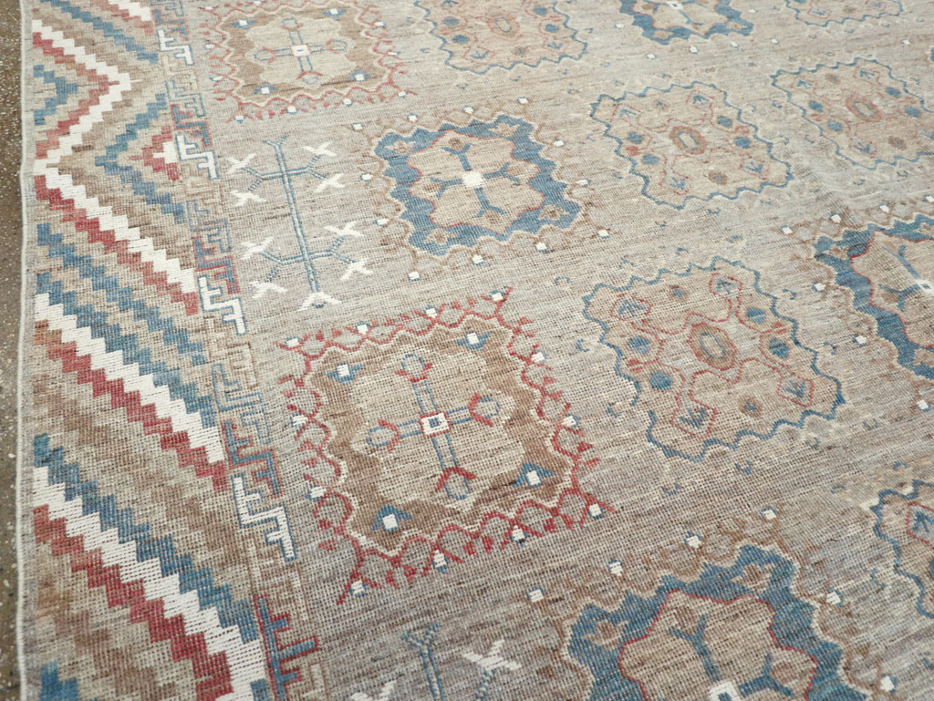 Modern East Turkestan Khotan Small Room Size Carpet, No.32205 - Galerie Shabab