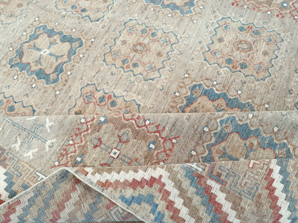 Modern East Turkestan Khotan Small Room Size Carpet, No.32205 - Galerie Shabab