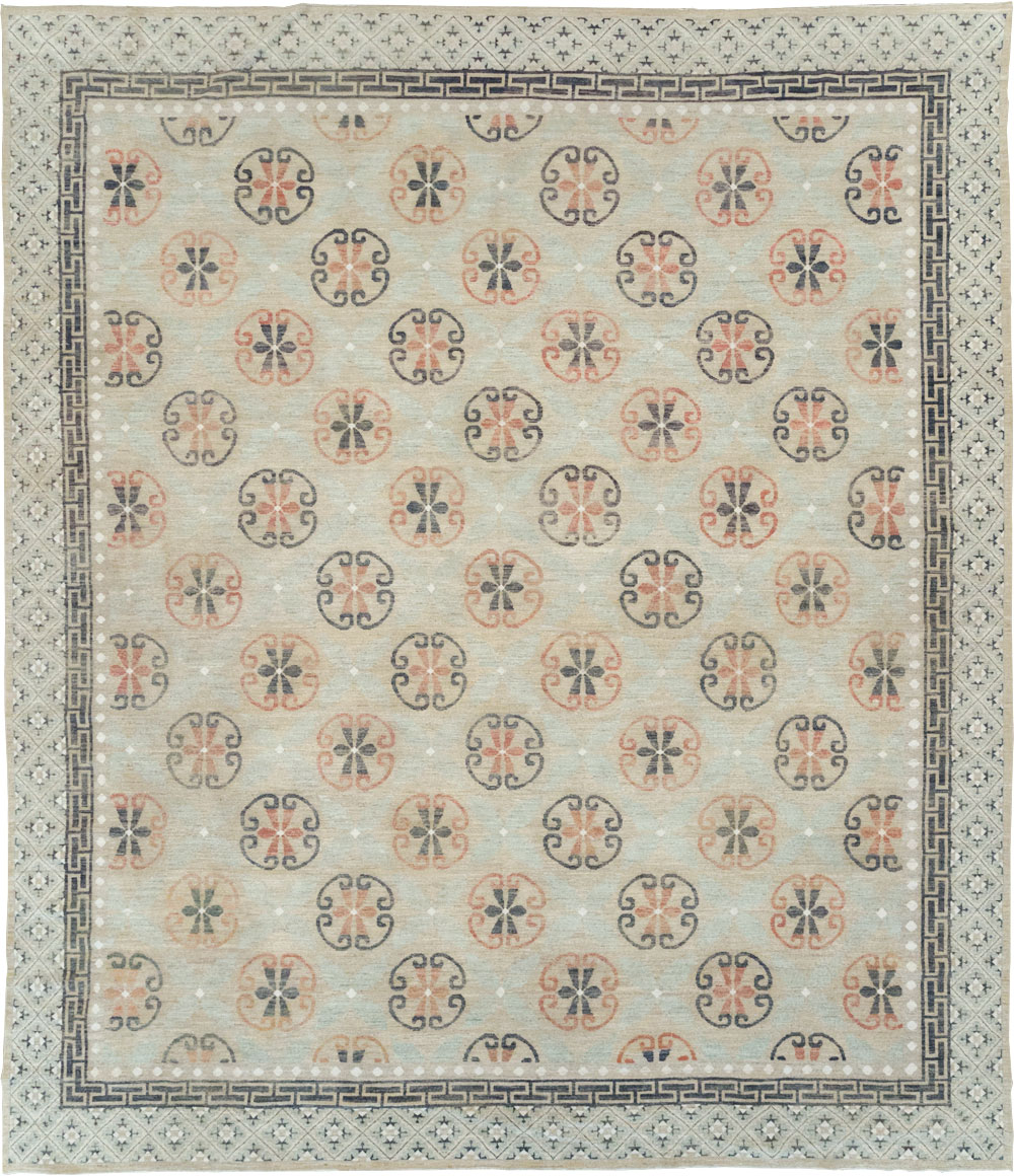 Modern East Turkestan Khotan Large Room Size Carpet, No.32206 - Galerie Shabab