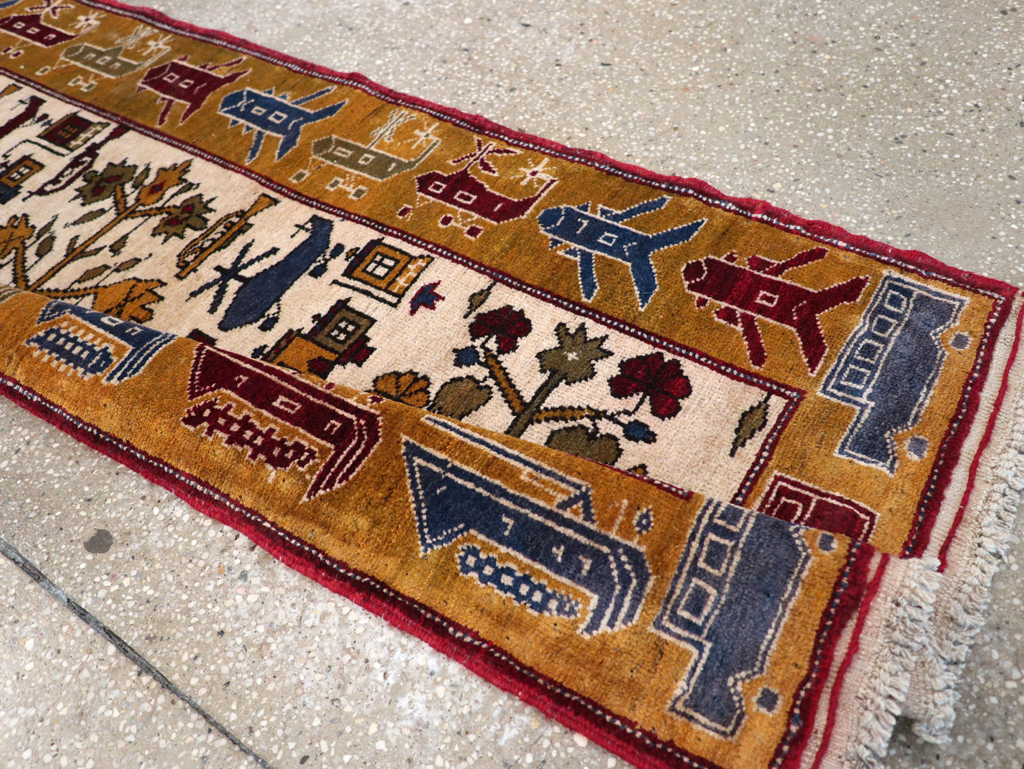 Vintage Afghan War Rug, No.32212 - Galerie Shabab