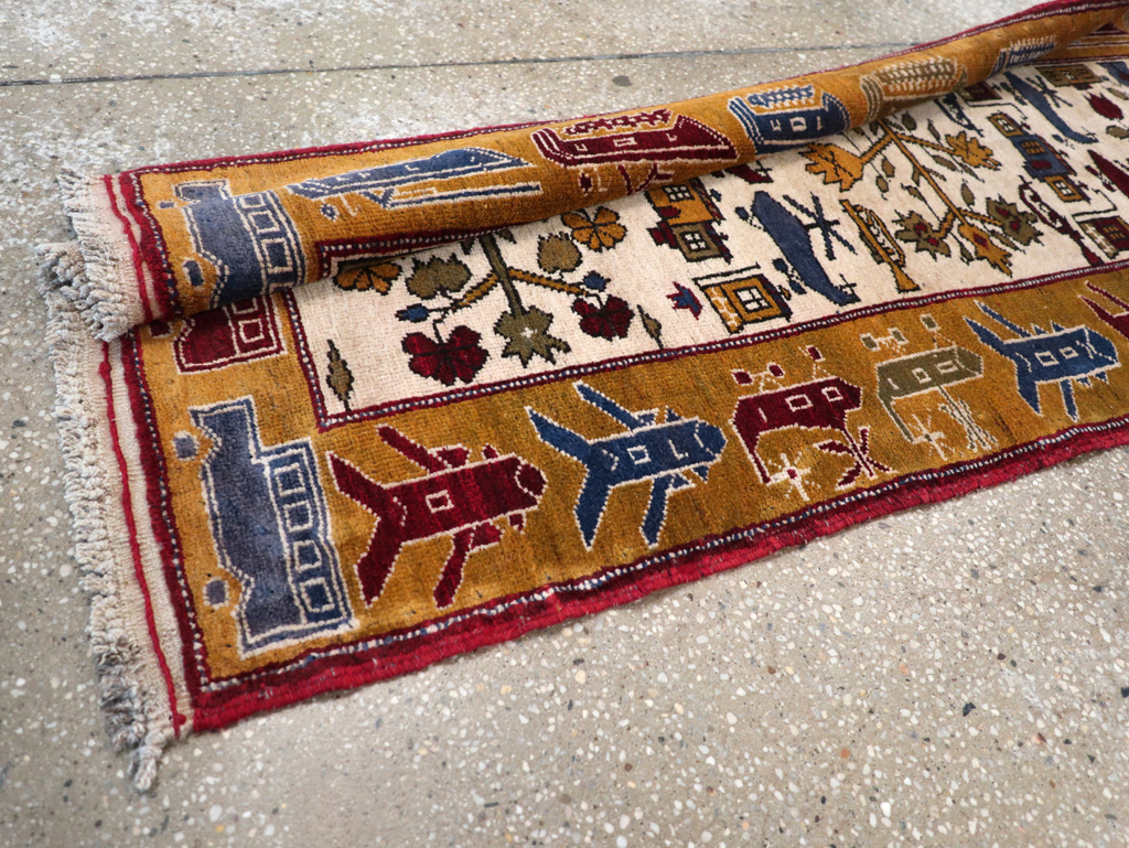 Vintage Afghan War Rug, No.32212 - Galerie Shabab