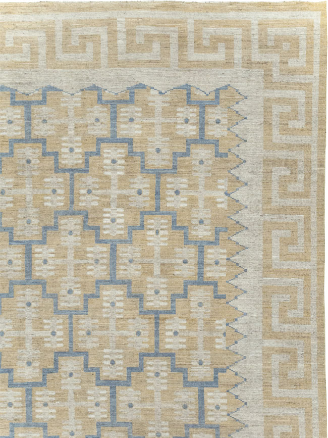 Modern East Turkestan Khotan Large Room Size Carpet, No.32217 - Galerie Shabab