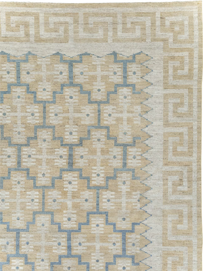 Modern East Turkestan Khotan Large Room Size Carpet, No.32217 - Galerie Shabab