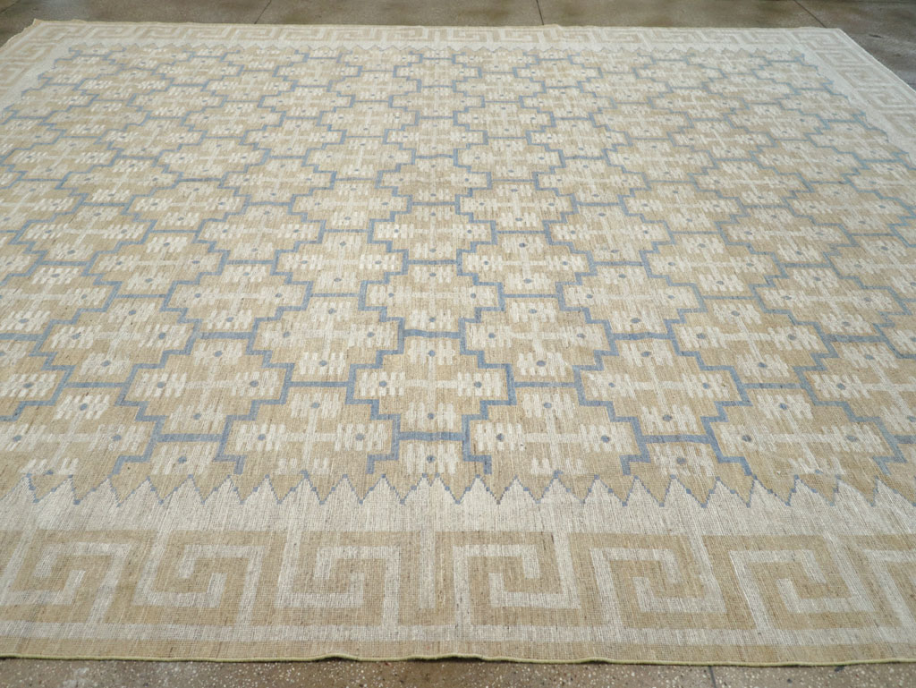Modern East Turkestan Khotan Large Room Size Carpet, No.32217 - Galerie Shabab