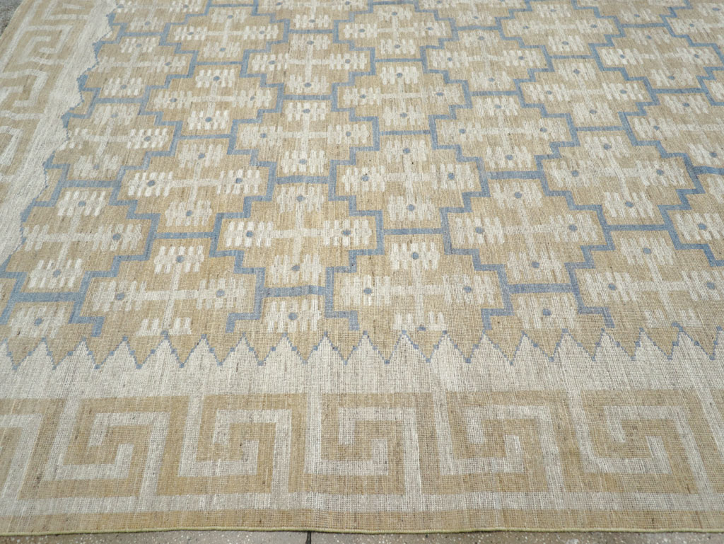 Modern East Turkestan Khotan Large Room Size Carpet, No.32217 - Galerie Shabab