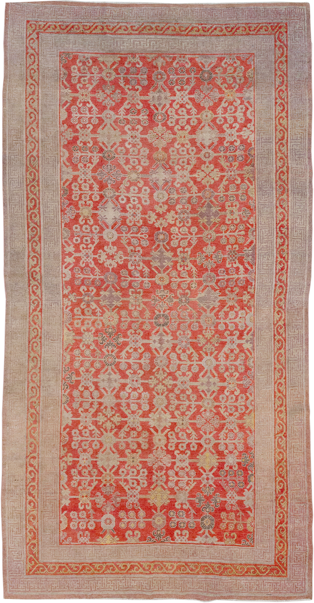 Antique East Turkestan Khotan Gallery Carpet, No.32227 - Galerie Shabab