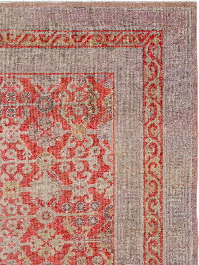 Antique East Turkestan Khotan Gallery Carpet, No.32227 - Galerie Shabab