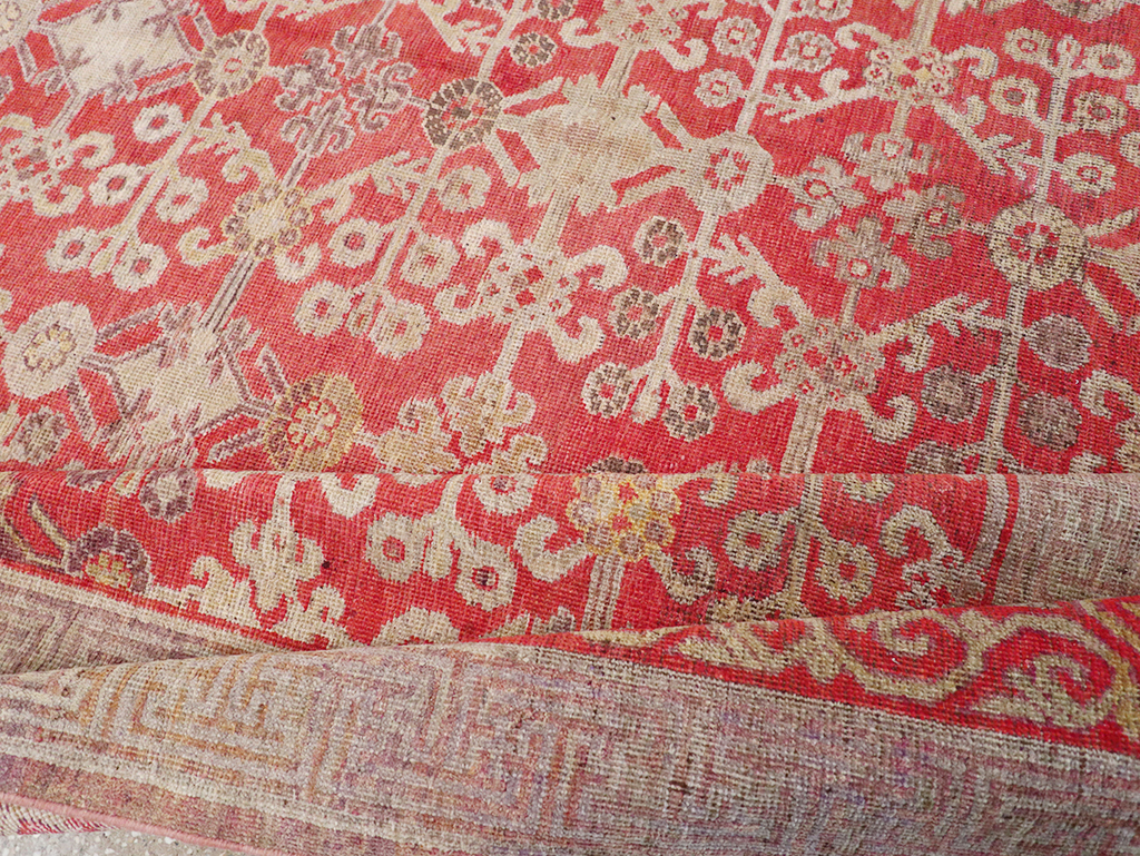 Antique East Turkestan Khotan Gallery Carpet, No.32227 - Galerie Shabab
